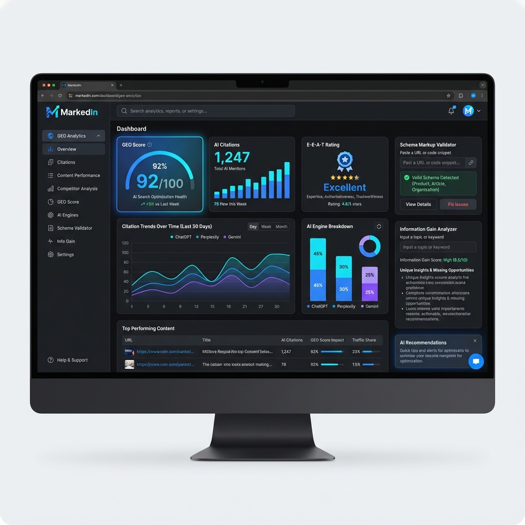 MarkedIn Dashboard